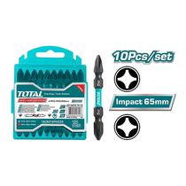 Kit de Ferramenta Total TACIM16PH233 Chave de Fenda de Impacto com 10 Pecas