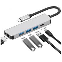 Adaptador USB-C 5X1 (USB3.0/USB-C/HDMI)