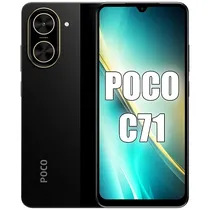 Smartphone Xiaomi Poco C71 Dual Sim de 64GB/3GB Ram de 6.88" 32MP/8MP - Preto (Global)