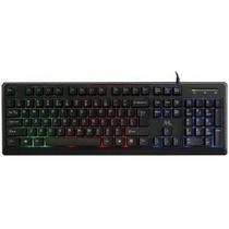 Teclado Mtek KPL931 Gaming Port Multicolor Preto