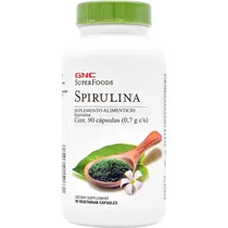 Spirulina GNC - 90 Cápsulas
