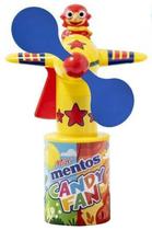 Mini Mentos Candy Fan (4 Unidades de 42G) Amarelo