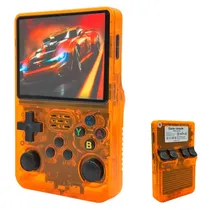 Console Portatil Game Box R36S Handheld 15000 Jogos - Laranja