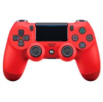 Controle Play Game Dualshock 4 Sem Fio para PS4 - Vermelho