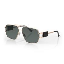 Oculos de Sol Masculino Daniel Klein DK3268-2 / Estilo Aviador - Dourado/Preto