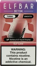 Vape Descartável Elf Bar BC15K Elf Love - 15000 Puff