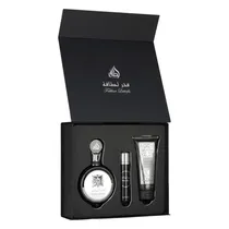 Kit de Perfume Lattafa Fakhar 100ML+12ML+100ML Loção Corporal 9419