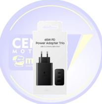 Adaptador Tipo-C Samsung 65W (1 Linea) 3 Entrada En 1