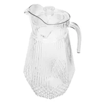 Jarra de Água com Tampa 1,8 Litros com Textura Diamantada