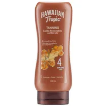 Loção Bronceadora Hawaiian Tropic SPF4 240ML