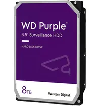Disco Rígido de Vigilância Western Digital WD Purple 8 TB (WD85PURZ) (Garantia Brasil)