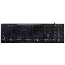 Teclado Mtek KB-7269L/Backlight/USB (Espanhol) - Preto