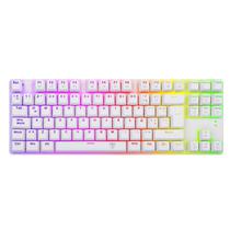 Teclado Gamer T-Dagger Bora White RGB - Branco TGK-315W-RD