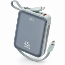 Carregador Portátil A'Gold Pro+ BTE-105 45W 10000MAH - Azul Claro