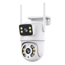 Camera de Seguranca Smart Wifi Keen A28B com 2 Antenas / Microfone / Alarma / Deteccao Humana / Visao Noturna / App Icsee - Branco