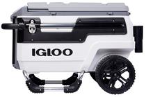 Caixa Termica Igloo com Rodas Trailmate Journey 70QT - Preto/Branco