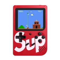 Game Box Retro Sup Plus 400 In 1 com 400 Jogos - Vermelho