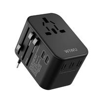 Adaptador de Enchufe Universal Wiwu UA-303 45W Negro