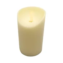 Vela LED Decorativa Llama Con Movimiento Taschibra 12.5CM Amarilla