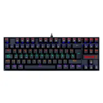 Teclado Redragon K552-KR Kumara Black Rainbow LED - Usa - Red