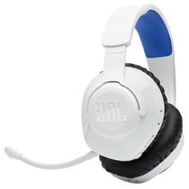 Fone Gamer JBL Quantum 360P / Wireless - Branco / Azul