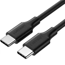 Cabo USB-C para USB-C Ugreen US286 480 MBPS 60 W - Preto 1 Metro