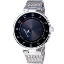 Relogio Analogico Daniel Klein Premium DK11918-1 Masculino Pulseira de Aco Inoxidavel - Prata e Preto