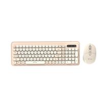 Teclado + Mouse Inalambrico FTX FTXGK02 Dual-Mode Oro