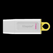 Pendrive Kingston Exodia 128GB USB 3.2 - Branco KC-U2G128-5R