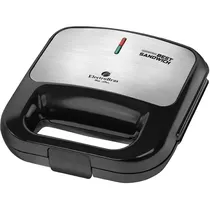 Electrobras Sandwichera EBSD-01 750W / 220V/ 50/ 60HZ Negro / Gris
