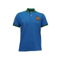 7CAMICIE Polo Masc Cotton Turq. L.......