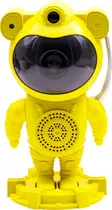 Projetor Astronaut Star Ligth Musical - Amarelo (Caixa Feia)