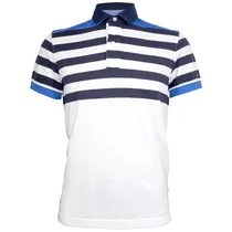 Camiseta Tommy Hilfiger Polo Masculino MW0MW02423-902 L Azul / Branco
