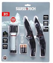 Swiss+Tech Kit ST001229 300 Lumenes Max Negro