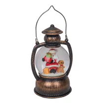 Lanterna Decorativa de Natal com Luz LED