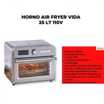 Forno Eletrico Vida Air Fryer 25L 110V Prata