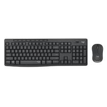 Kit Teclado + Mouse Sem Fio Logitech MK295 - Preto (Espanhol)