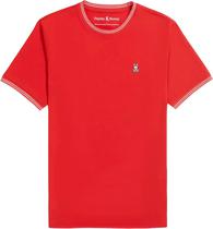 Outlet Camiseta Psycho Bunny B6U137 Masculina - Chili Red