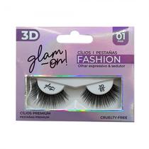 Cilios Posticos Glam On Fashion 3D65 1 Par