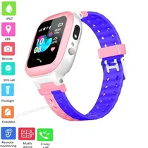 Relógio Inteligente Crianças GPS Tracker Phone Watch Sos Pedômetro