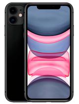 Celular Apple iPhone 11 A2221 64GB / 4G Lte / Tela 6.1 / Cam 12MP - Preto