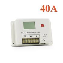 Solar PWM 40A Controlador 12V/24V 2USB HC2440-C