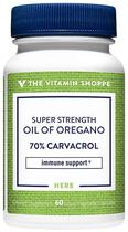 The Vitamin Shoppe Super Strength Oil Of Oregano 70&#37; Carvacrol (60 Capsulas)