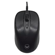 Mouse Unnotekno Trek MS6513BK 1600DPI/1.5M/USB - Preto