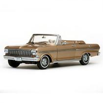 Car Sun Star 1/18 Chev.Nova Convert.Saddle Tan 3975 1963