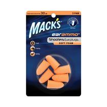 Tapones para Los Oidos Mack Earammo 3 Pares Naranja