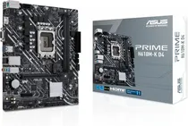 Placa Mãe Intel (1700) Asus H610M-K Prime D4 CSM