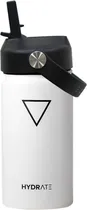 Garrafa Térmica Hydrate Baby Kids Branco 355ML