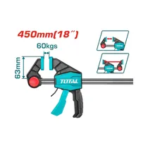 Prensa de Barra Rápida Total THT1340603 45CM 60KG