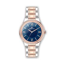 Relogio Analogico Feminino Daniel Klein Premium DK.1.12407-6 - Rosa Ouro e Prata